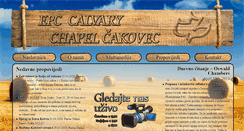 Desktop Screenshot of calvarychapelcakovec.com